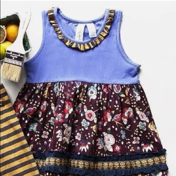 Matilda Jane Paint by Numbers Tunic Size 2 - Picture 1 of 5